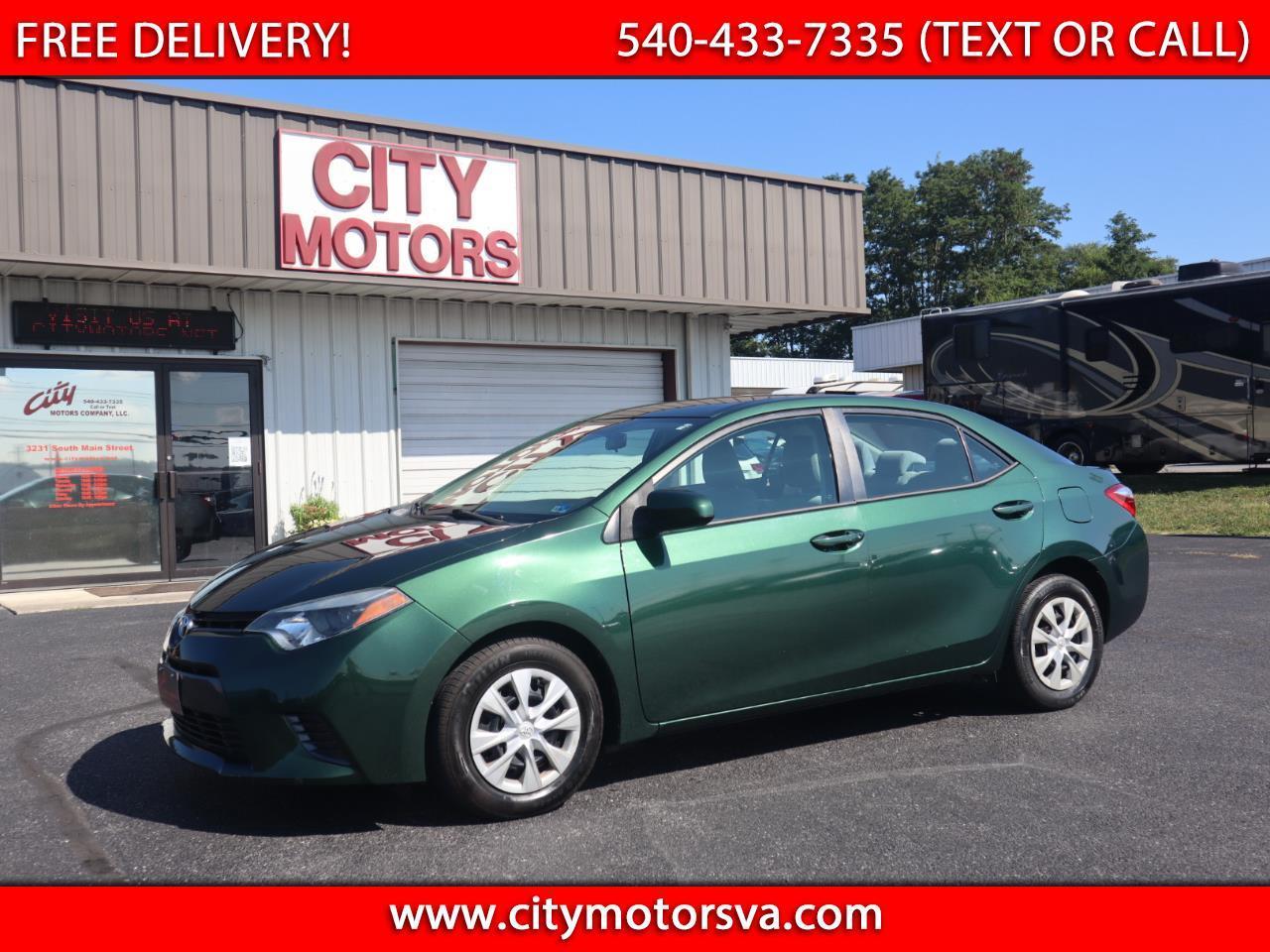 Toyota Corolla 4dr Sdn CVT LE ECO (Natl) 2015