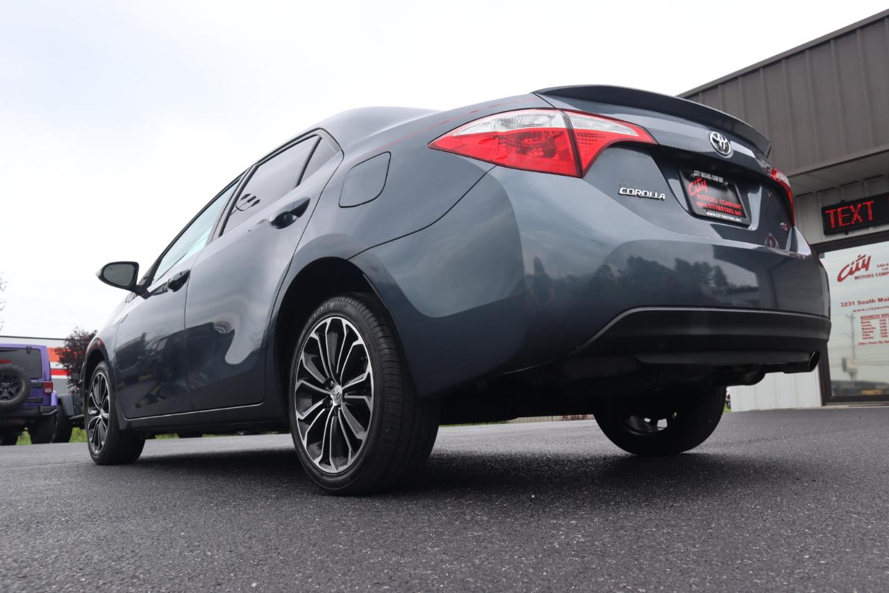 Toyota Corolla 4dr Sdn CVT S w/Special Edition Pkg (Natl) 2016