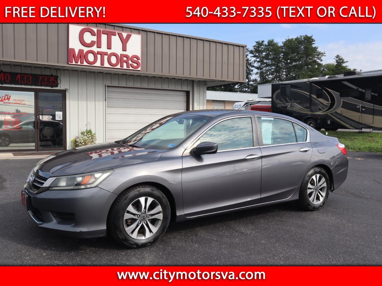 2013 Honda Accord Sdn 4dr I4 CVT LX