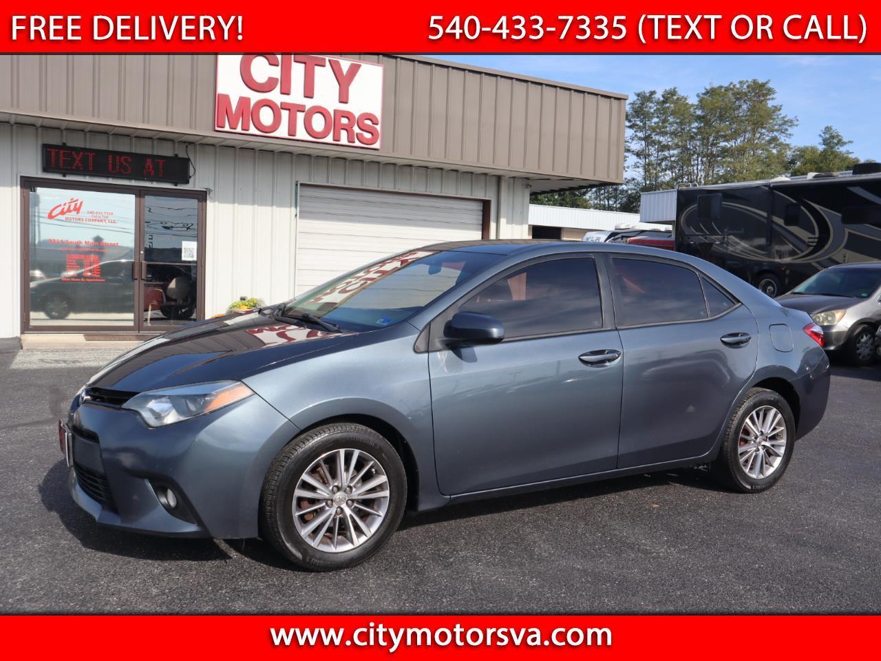 2014 Toyota Corolla 4dr Sdn CVT LE Premium (Natl)