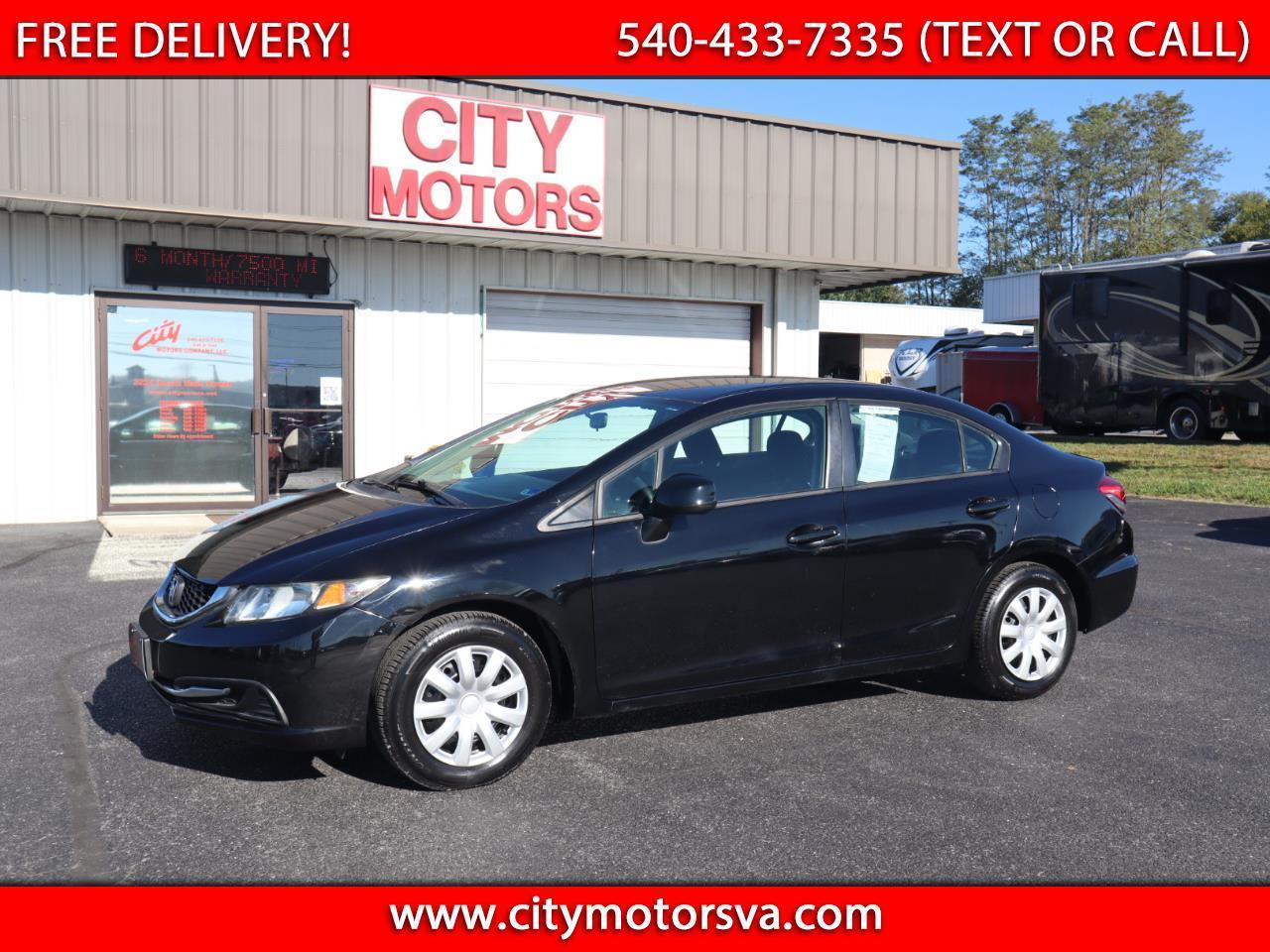 Honda Civic Sdn 4dr Auto LX 2013