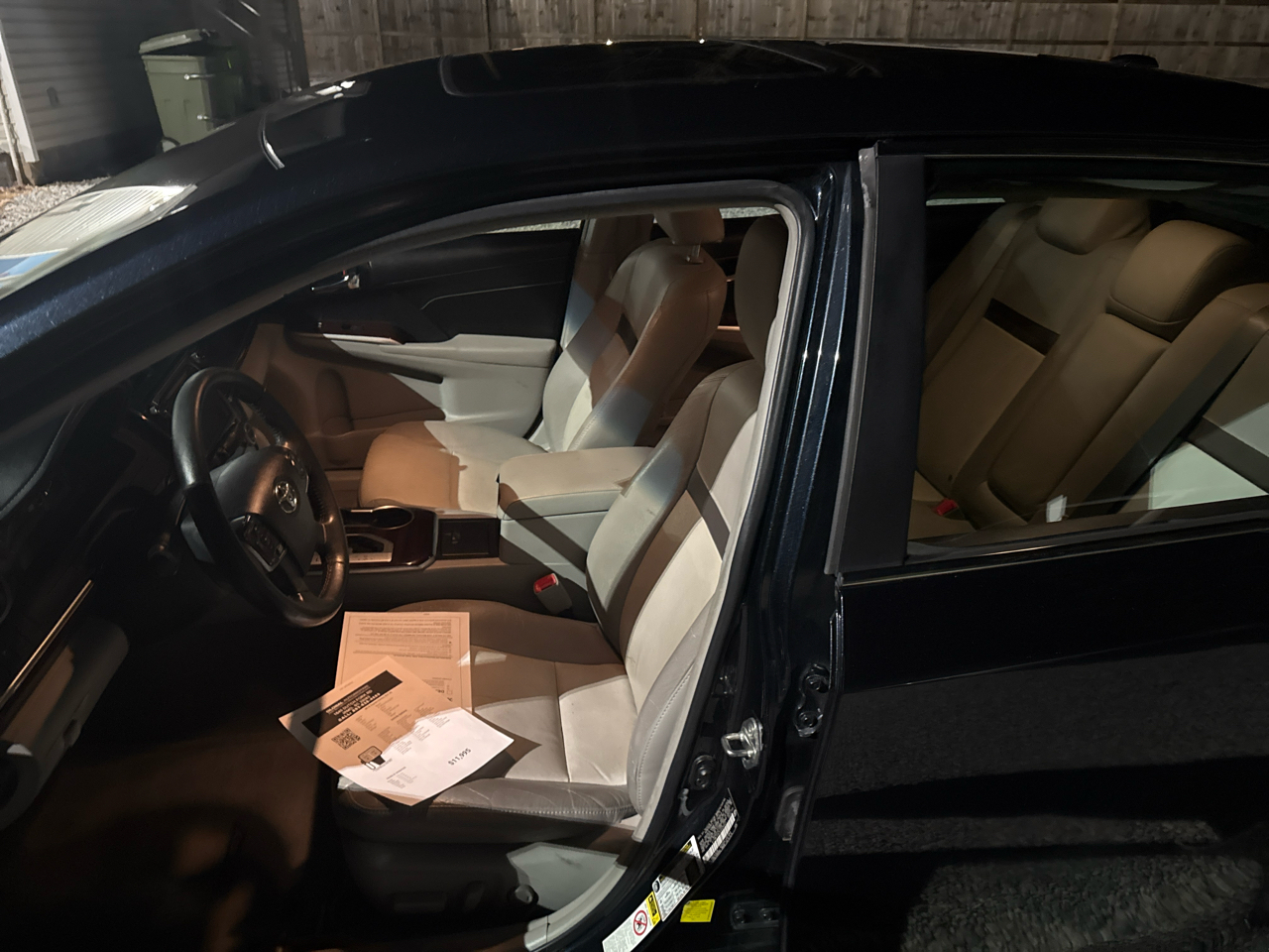 Toyota Camry XLE V6 2014