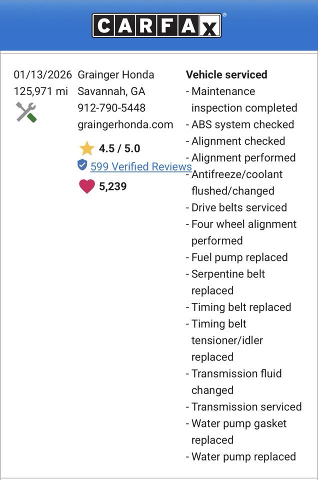 Honda Odyssey Touring 2019
