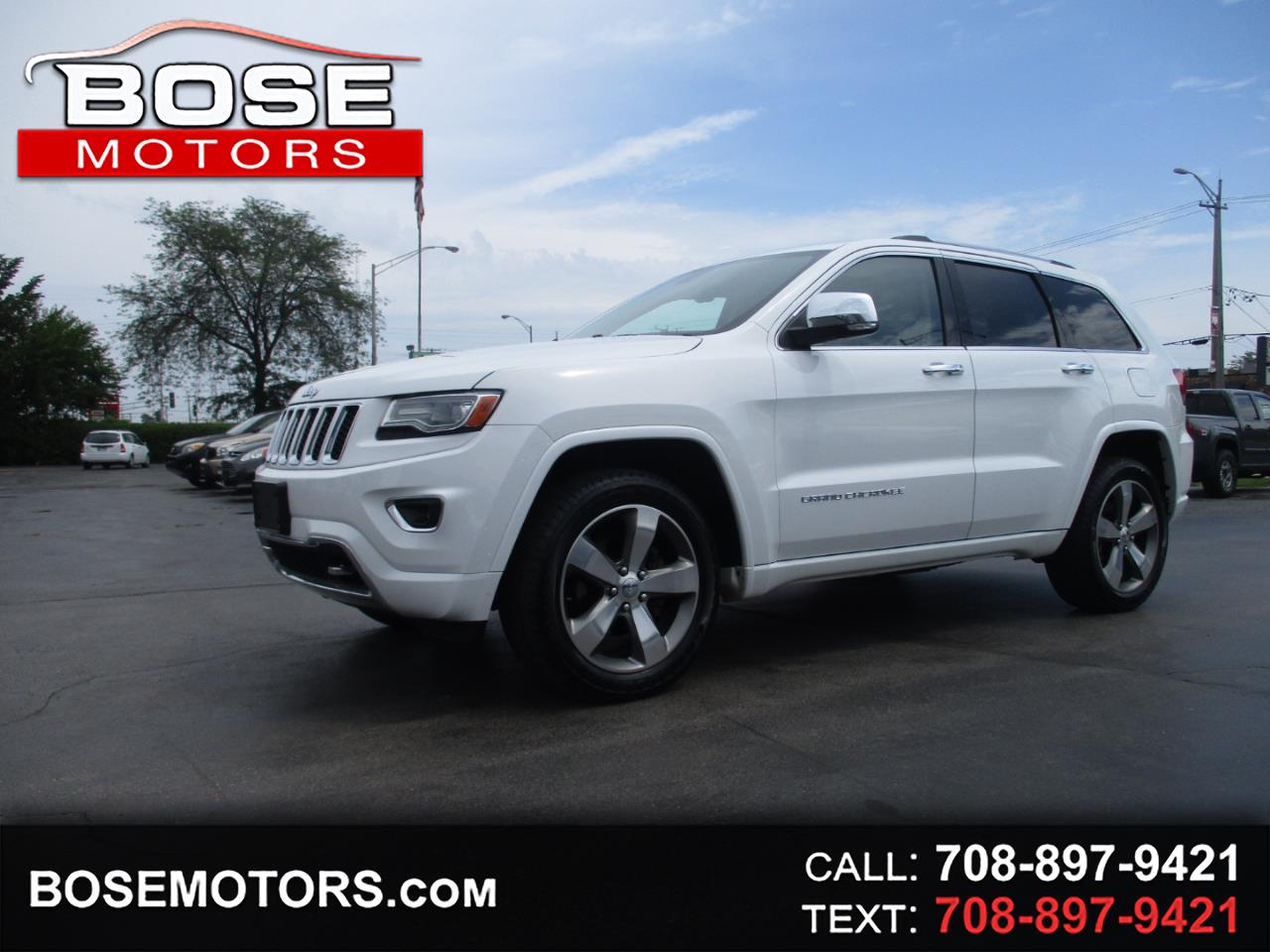 Used 2014 Jeep Grand Cherokee Overland 4WD for Sale in Crestwood IL