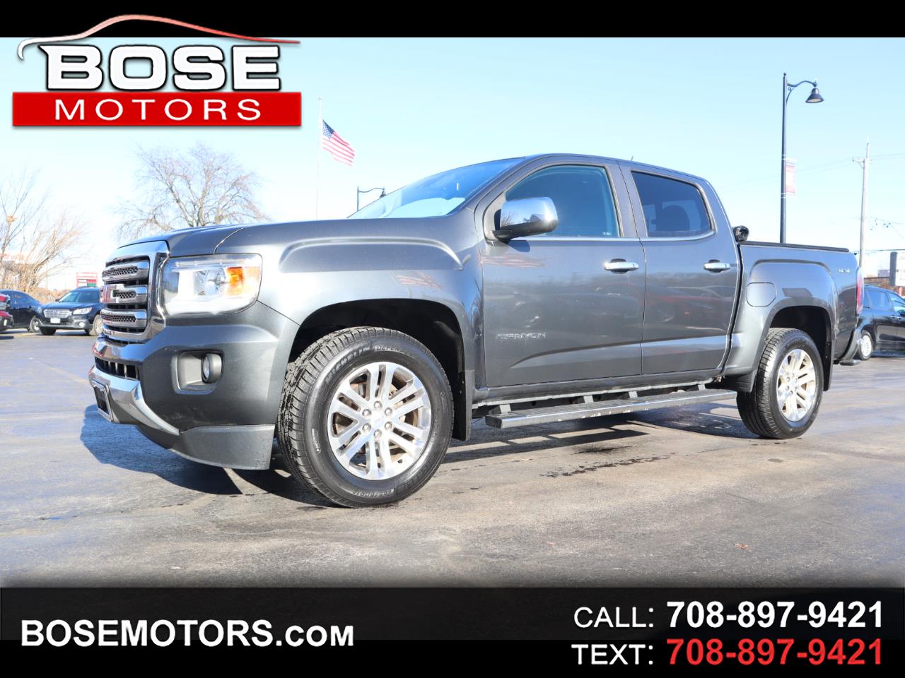GMC Canyon SLT Crew Cab 4WD Short Box 2016