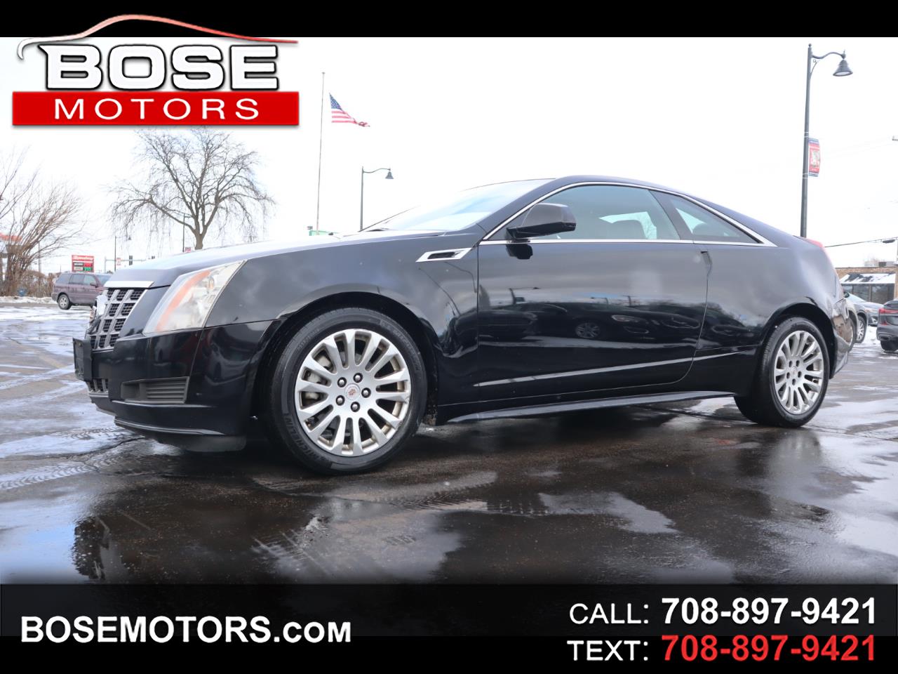 2013 Cadillac CTS Base Coupe AWD