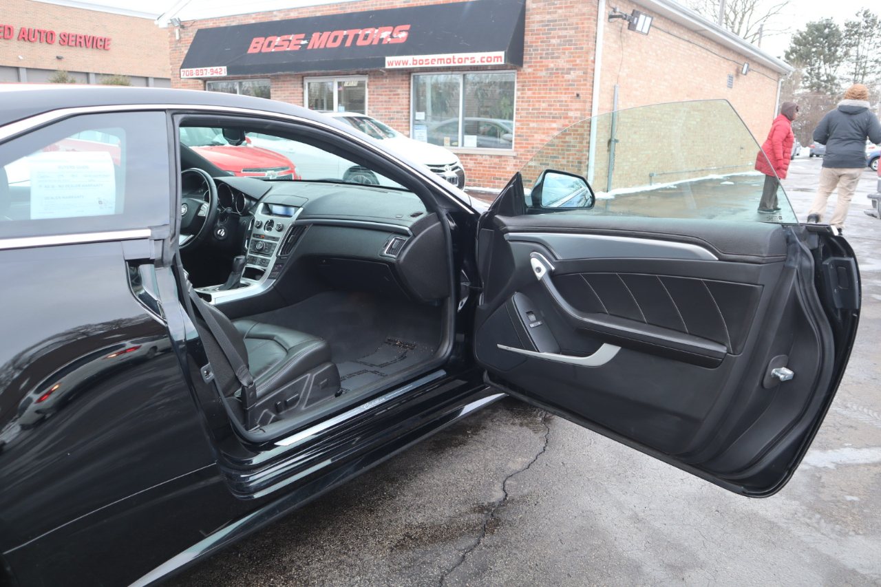 Cadillac CTS Base Coupe AWD 2013