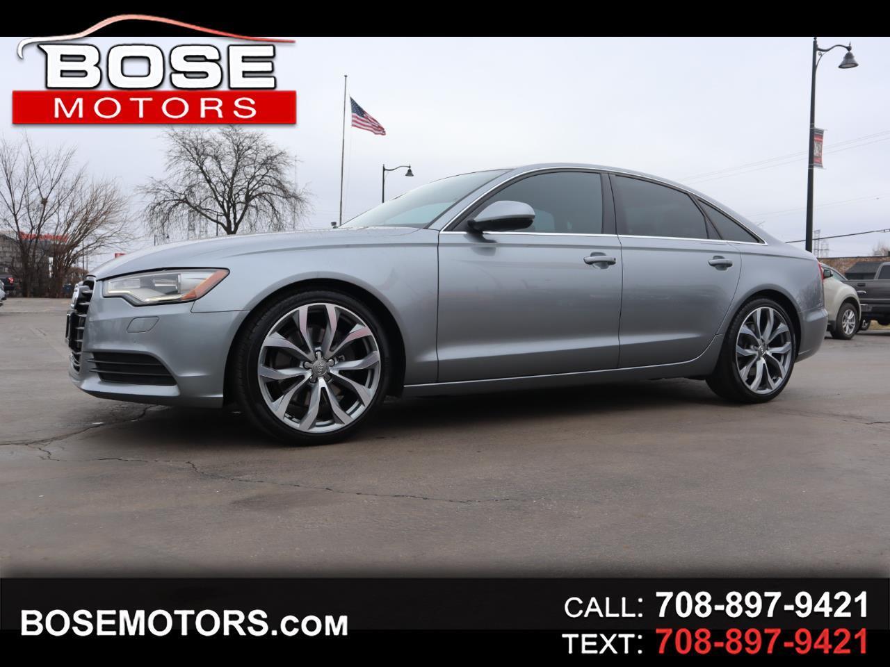 2014 Audi A6 2.0T Premium Sedan FrontTrak Multitronic