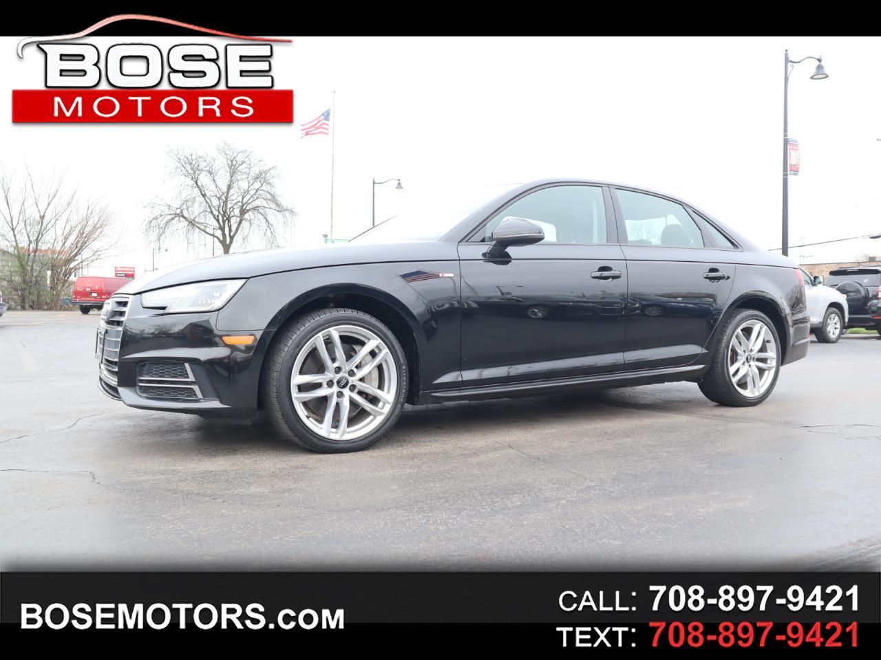 2017 Audi A4 2.0T Premium quattro Sedan