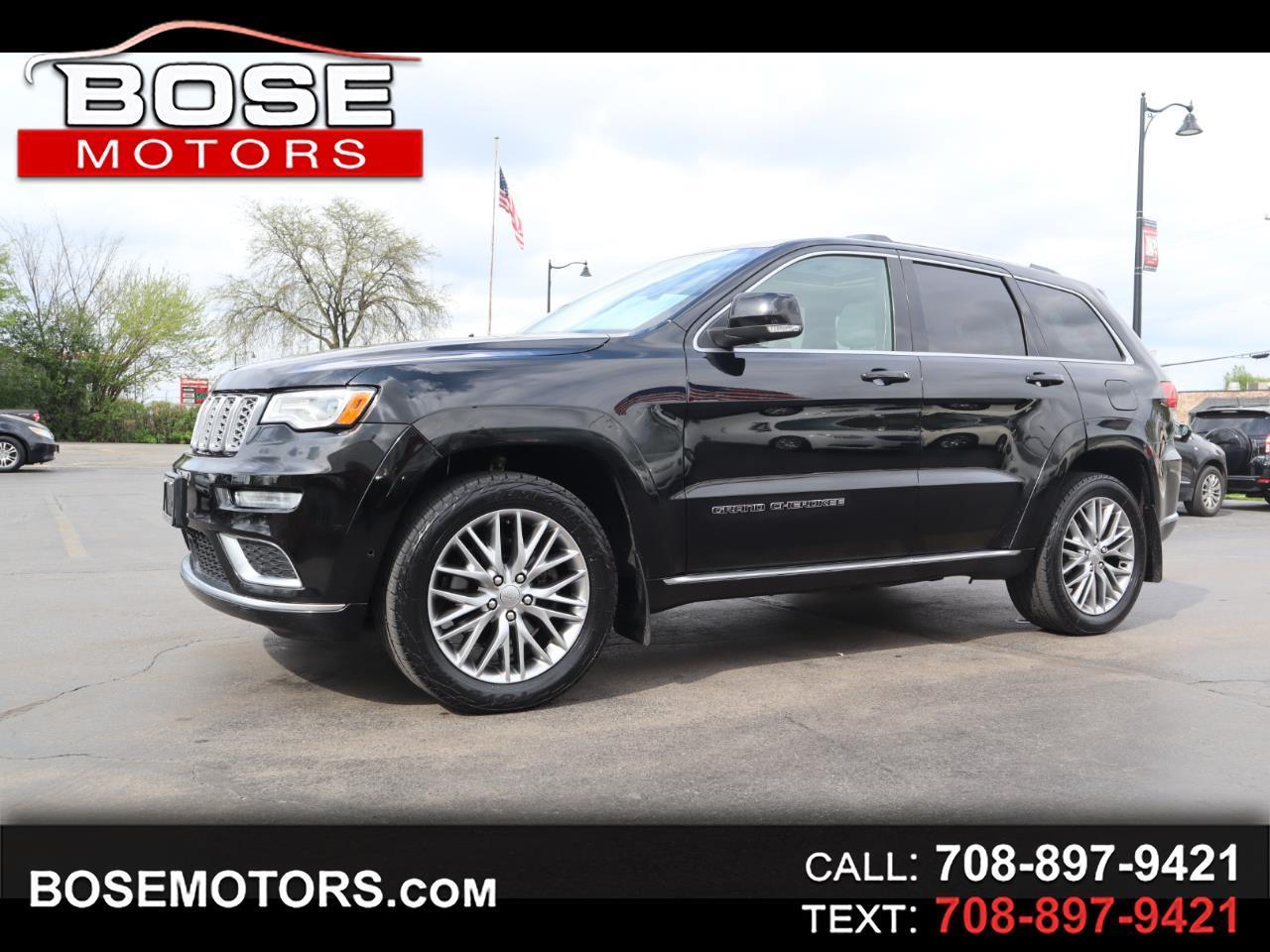 Jeep Grand Cherokee Summit 4WD 2018