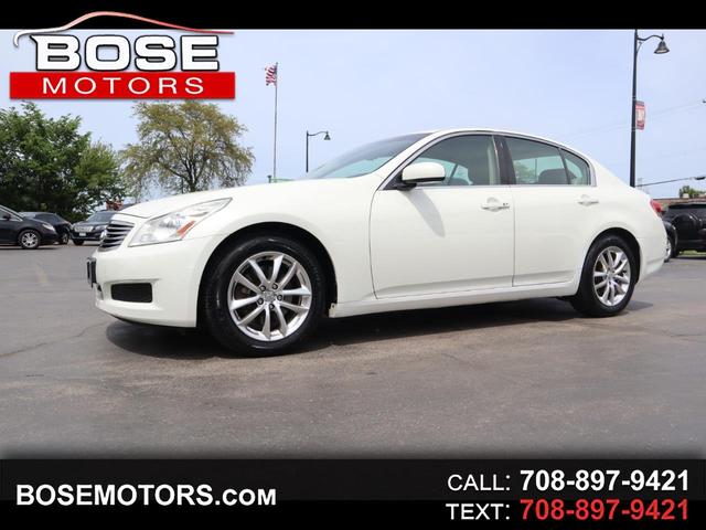 White 2008 INFINITI G35 x Sedan AWD Sedan All-Wheel Drive Automatic