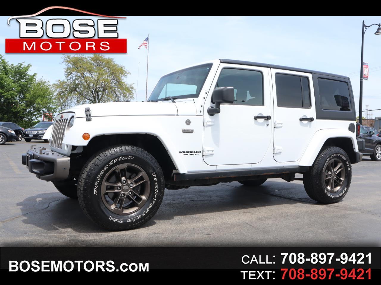 Jeep Wrangler Unlimited Sahara 4WD 2016