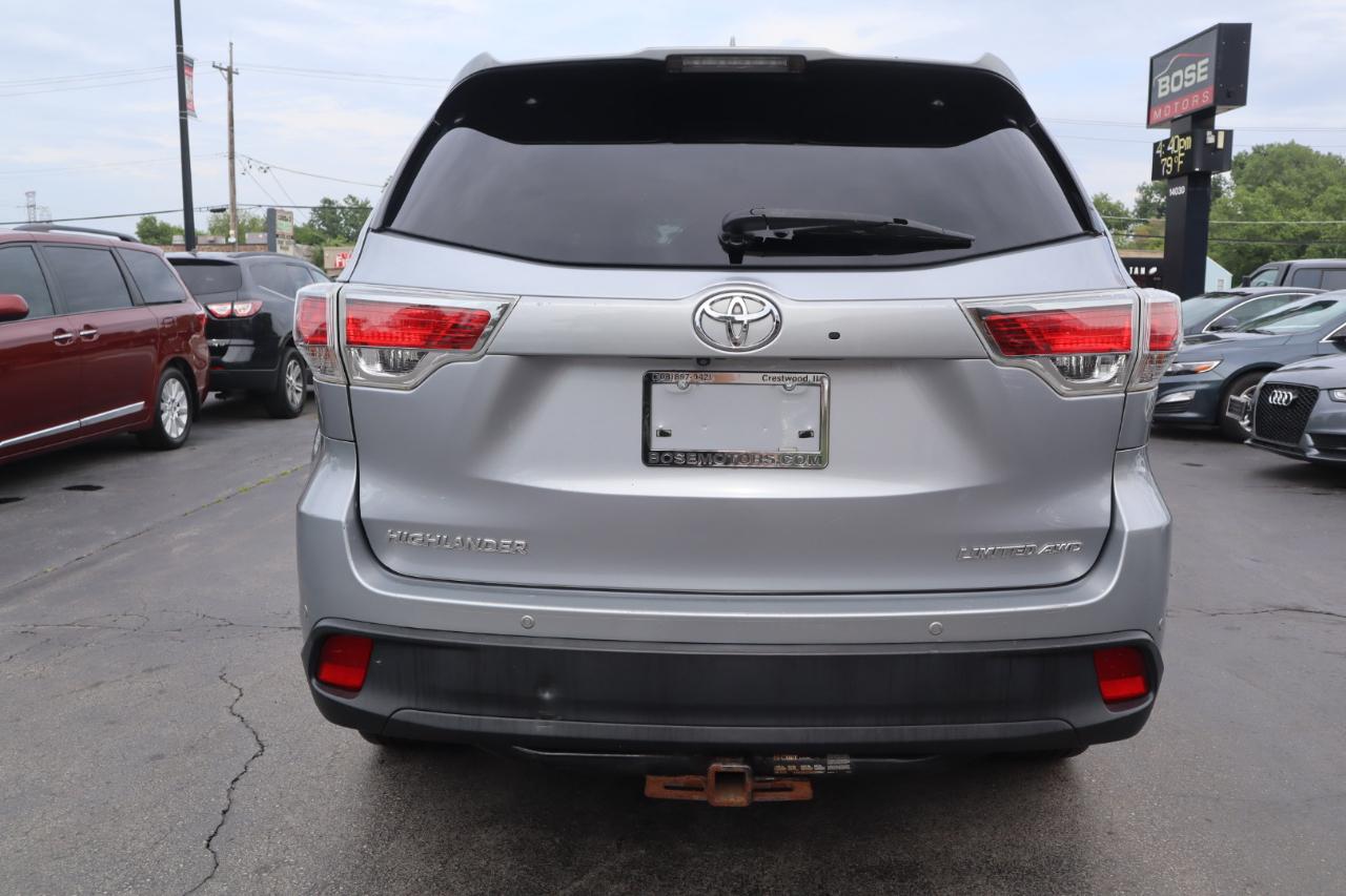 Toyota Highlander Limited AWD V6 2016