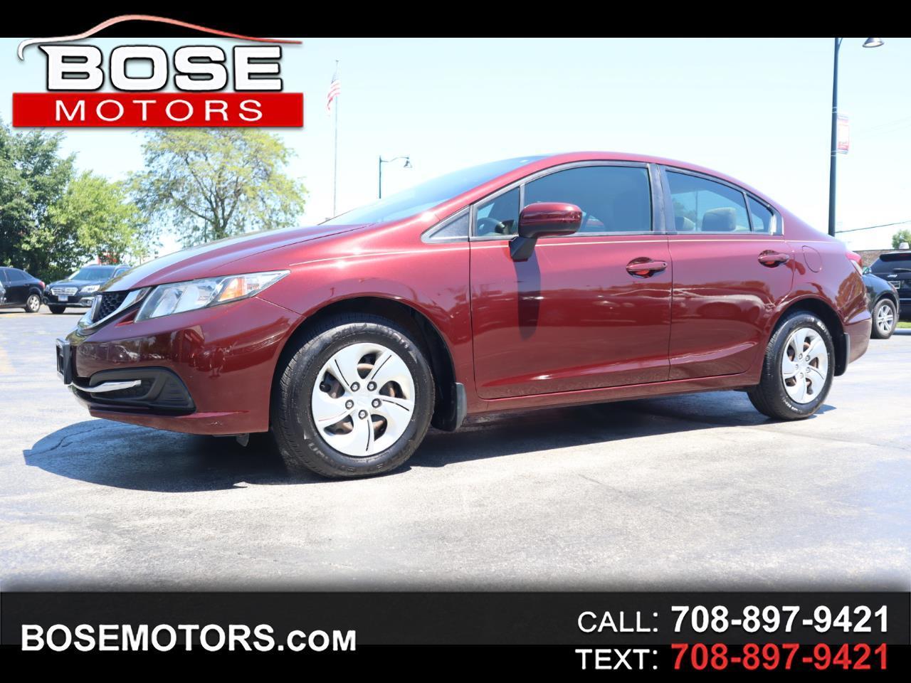 Honda Civic LX Sedan CVT 2014