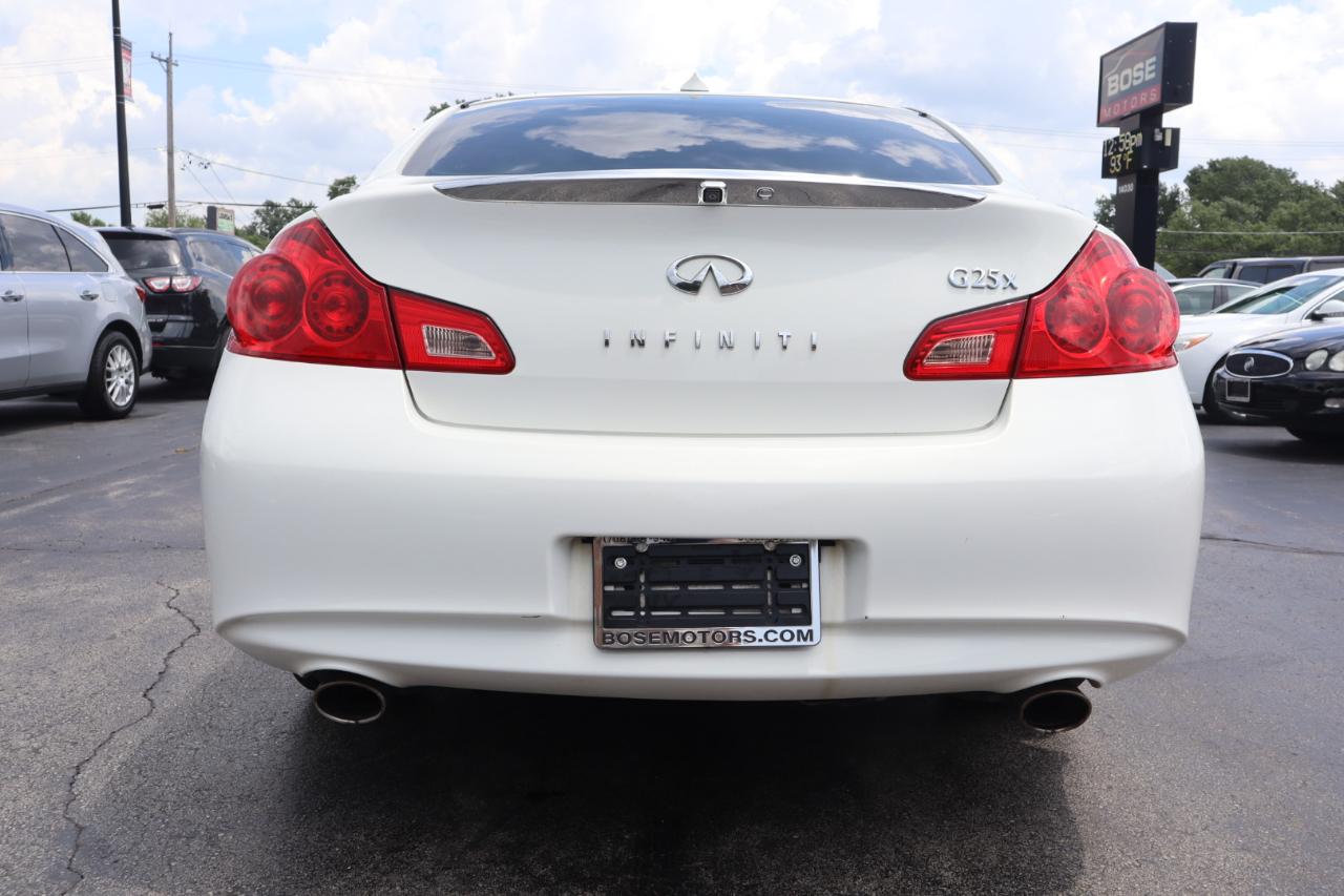 Infiniti G Sedan G25x AWD 2011