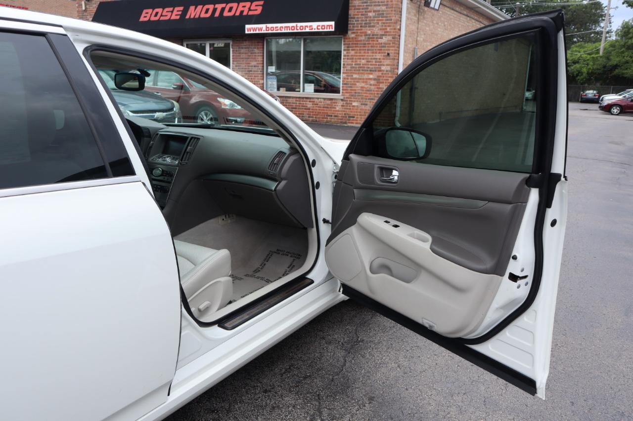 Infiniti G Sedan G25x AWD 2011