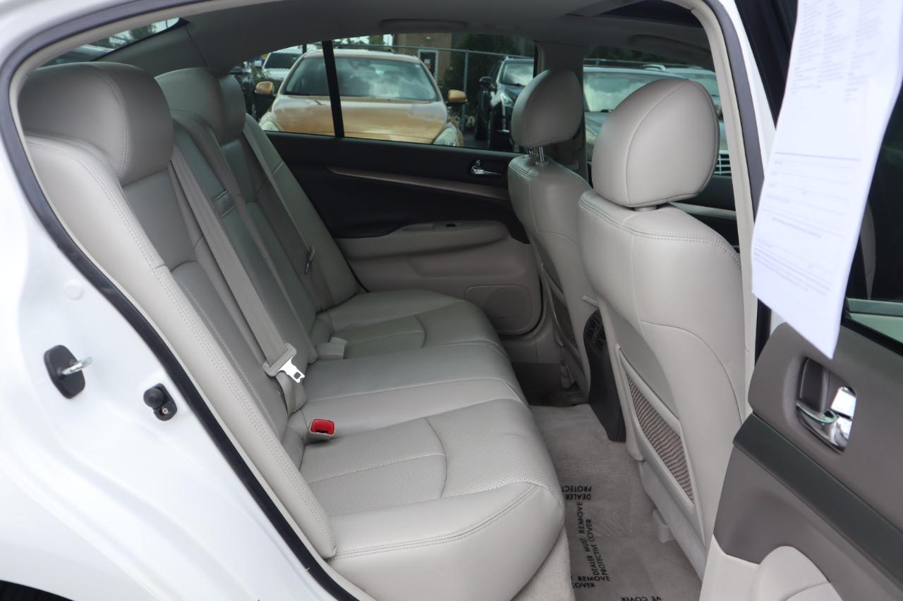 Infiniti G Sedan G25x AWD 2011