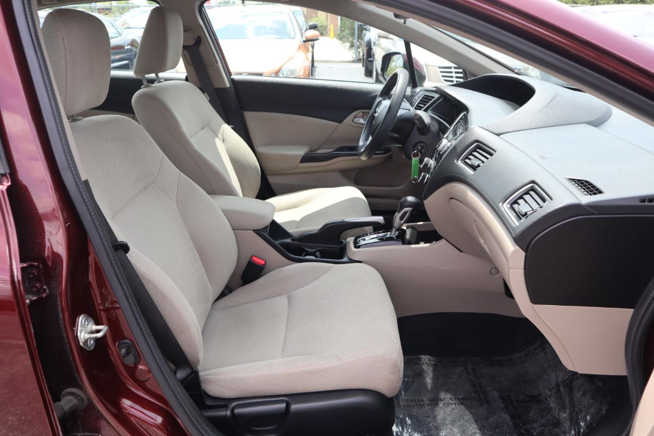 Honda Civic LX Sedan 5-Speed AT 2013