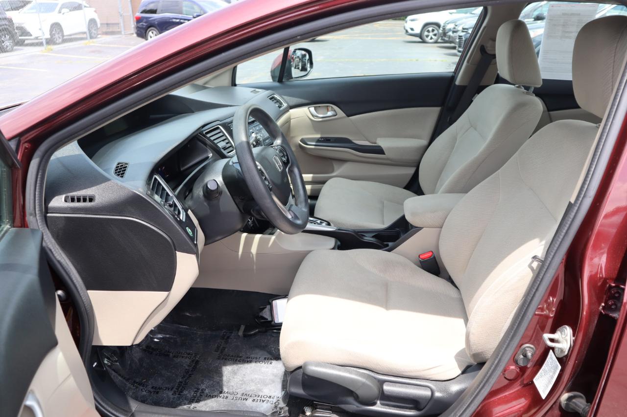 Honda Civic LX Sedan 5-Speed AT 2013