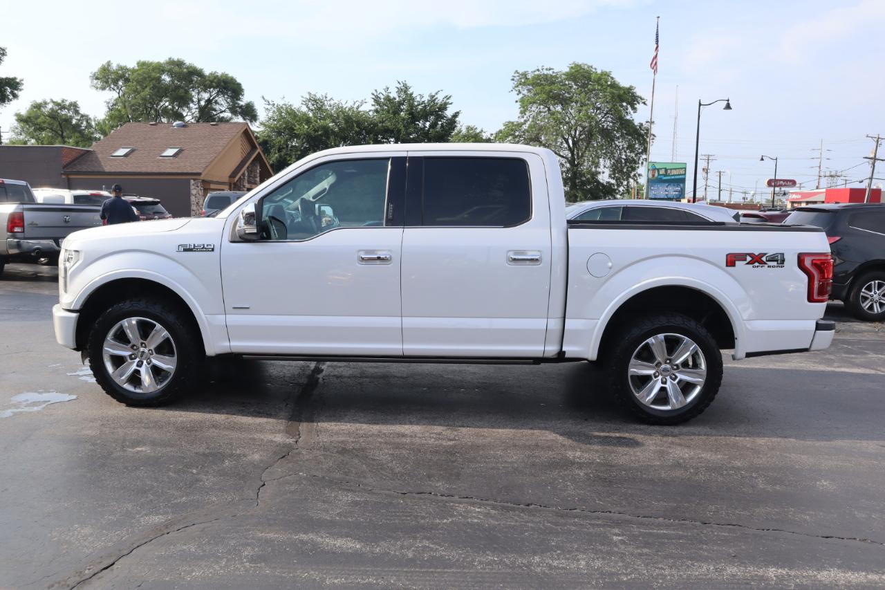 Ford F-150 Platinum SuperCrew 5.5-ft. Bed 4WD 2016