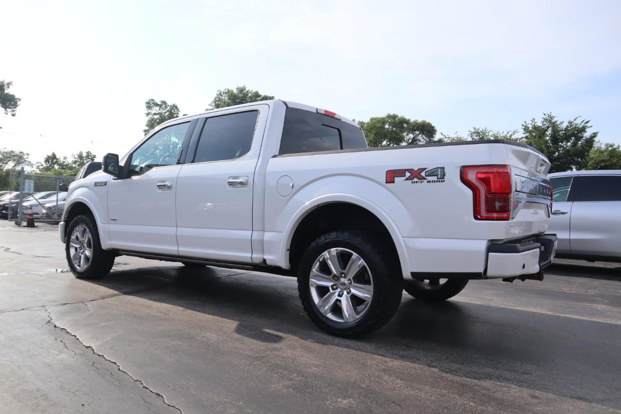 Ford F-150 Platinum SuperCrew 5.5-ft. Bed 4WD 2016