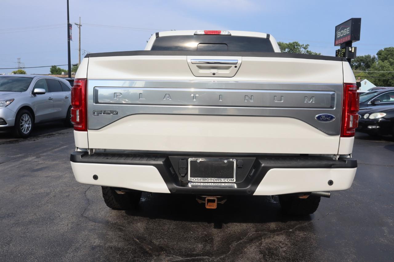 Ford F-150 Platinum SuperCrew 5.5-ft. Bed 4WD 2016