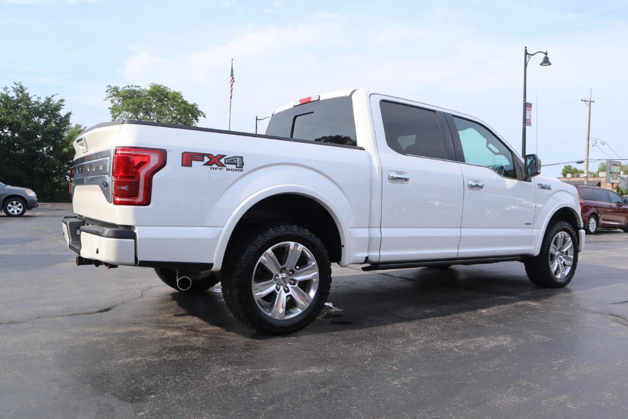 Ford F-150 Platinum SuperCrew 5.5-ft. Bed 4WD 2016