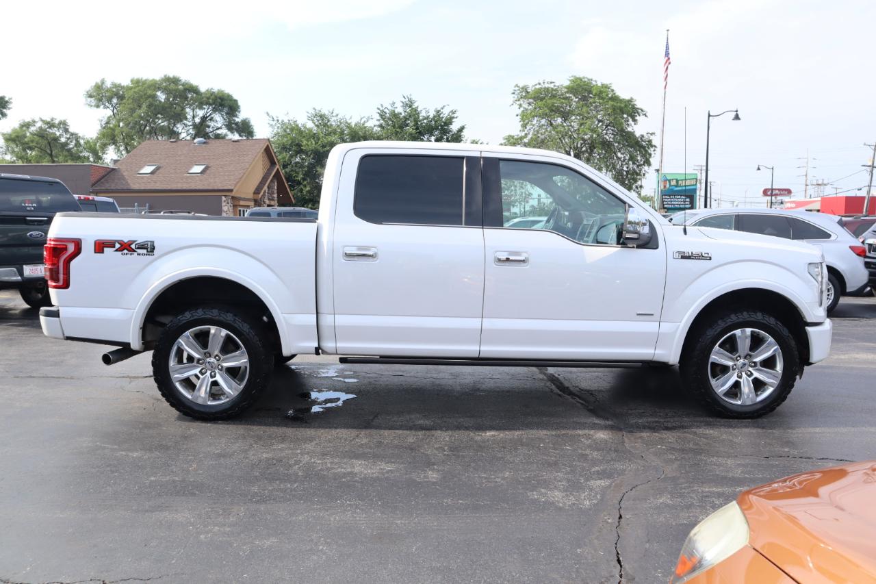 Ford F-150 Platinum SuperCrew 5.5-ft. Bed 4WD 2016