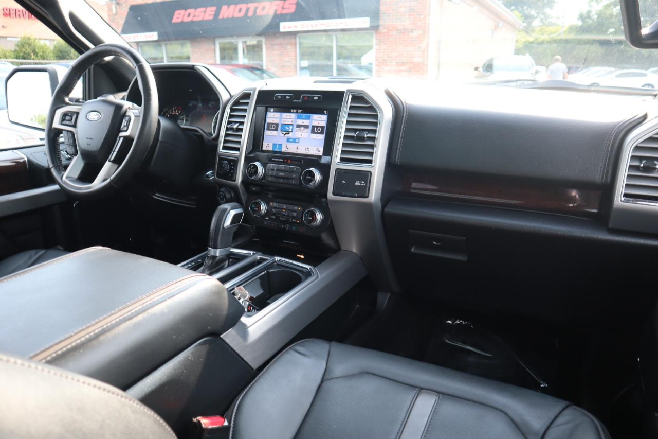 Ford F-150 Platinum SuperCrew 5.5-ft. Bed 4WD 2016