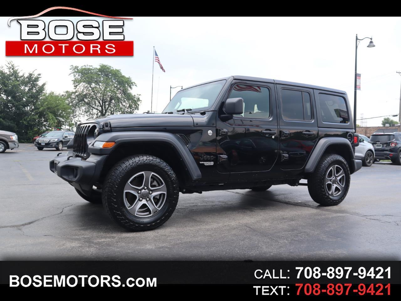 Jeep Wrangler Unlimited Sport 2021