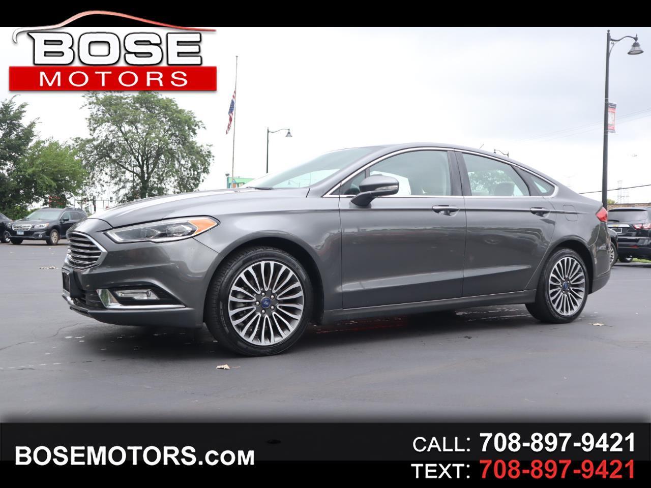 Ford Fusion Titanium AWD 2018