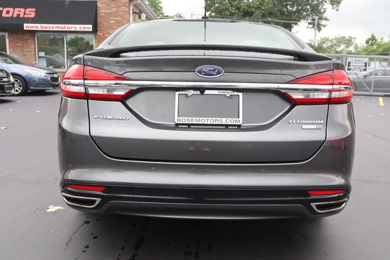 Ford Fusion Titanium AWD 2018