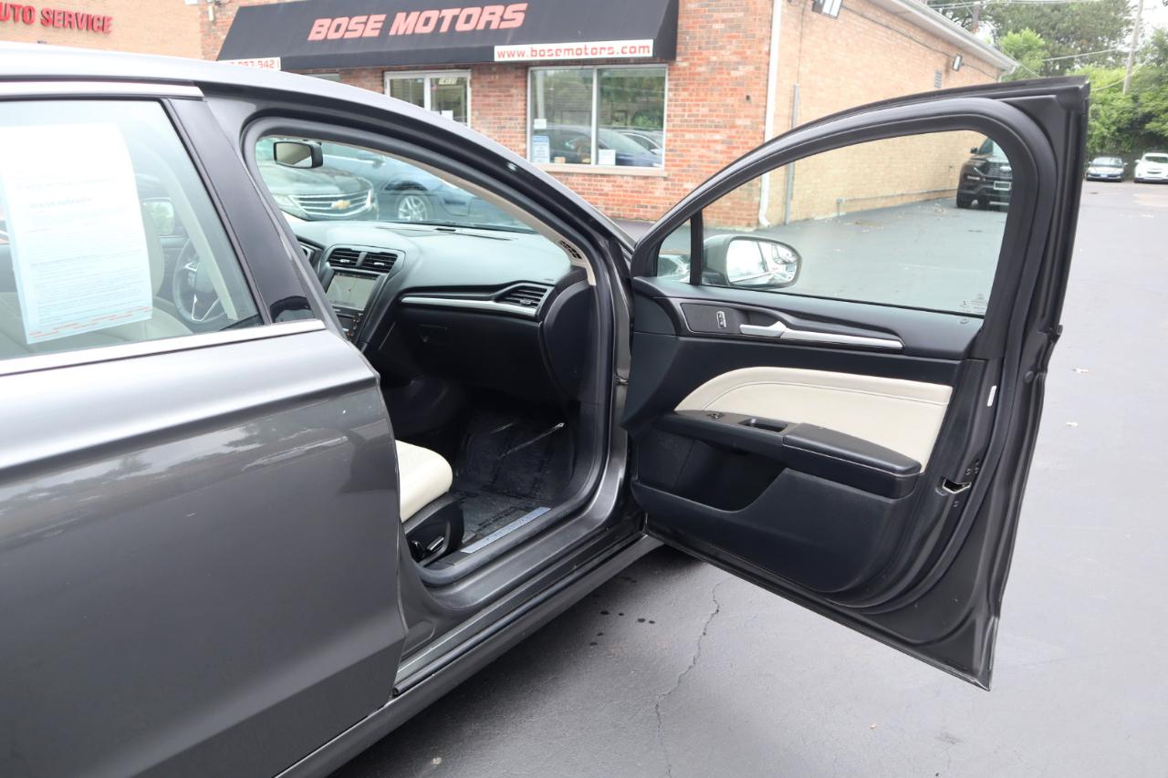 Ford Fusion Titanium AWD 2018