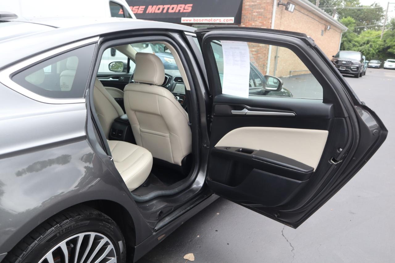 Ford Fusion Titanium AWD 2018