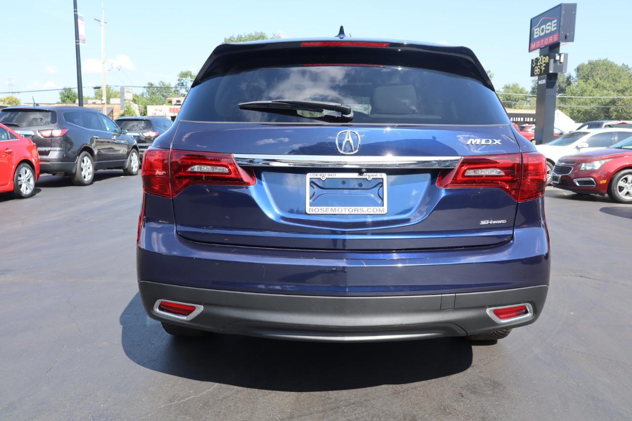 Acura MDX SH-AWD 6-Spd AT w/Tech Package 2014