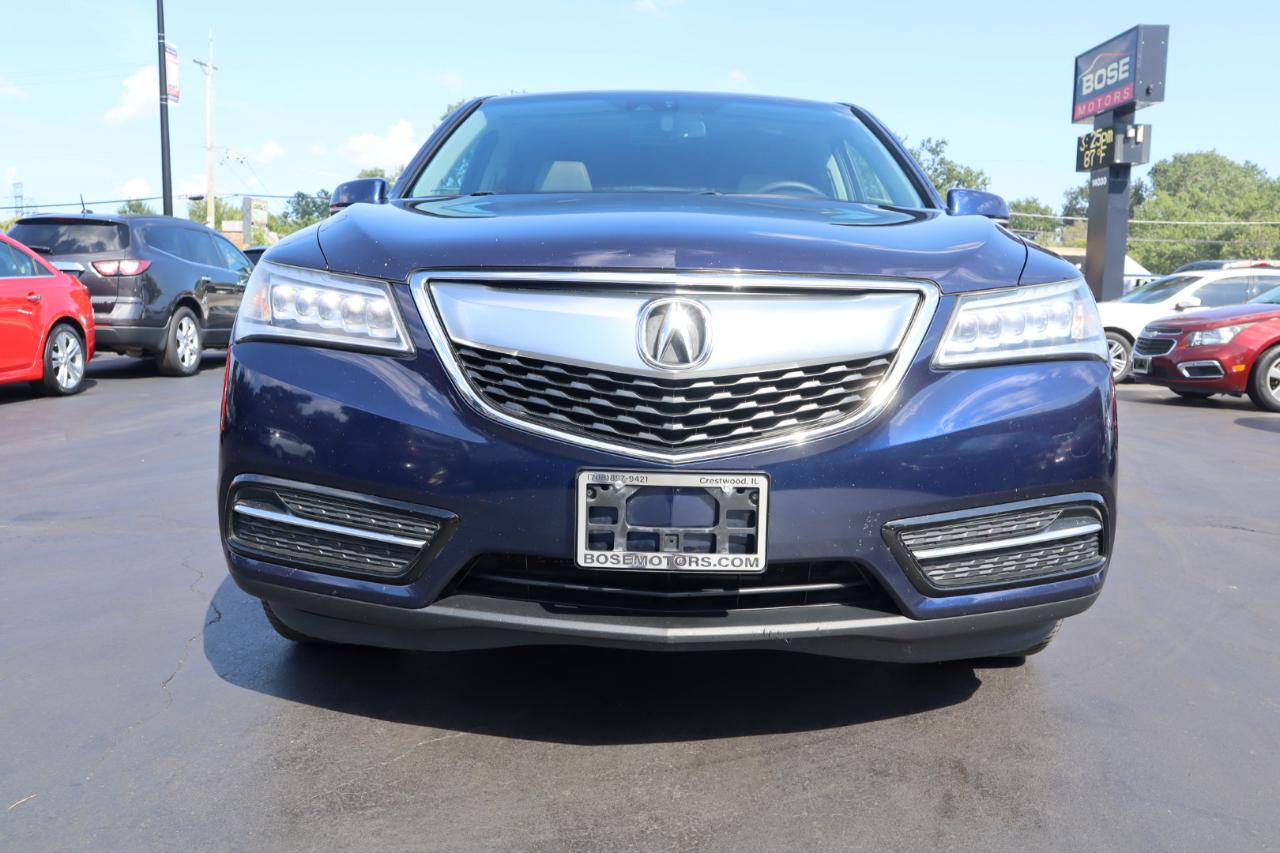 Acura MDX SH-AWD 6-Spd AT w/Tech Package 2014
