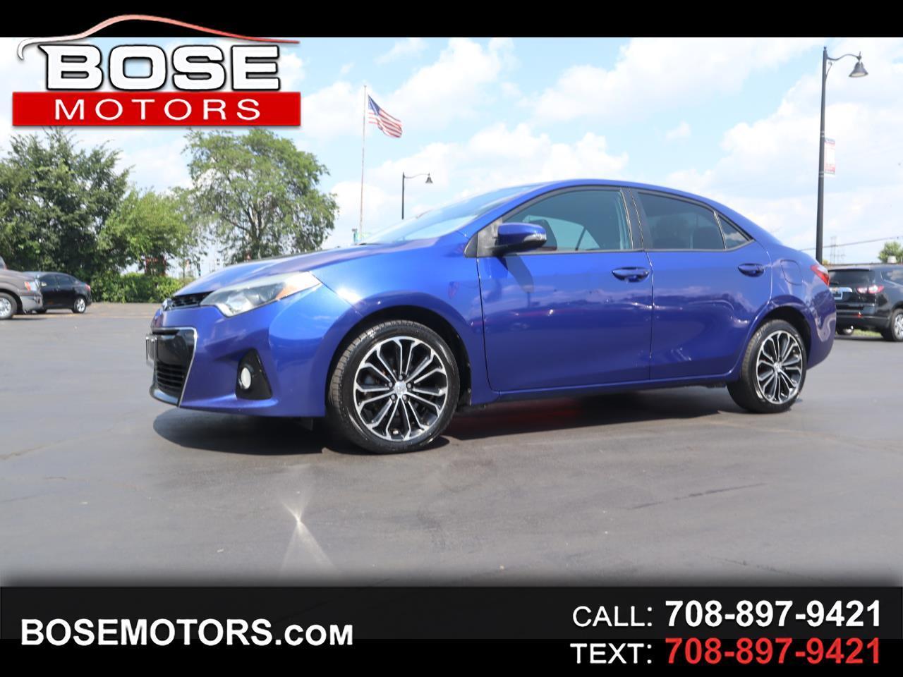 Toyota Corolla S Premium CVT 2014