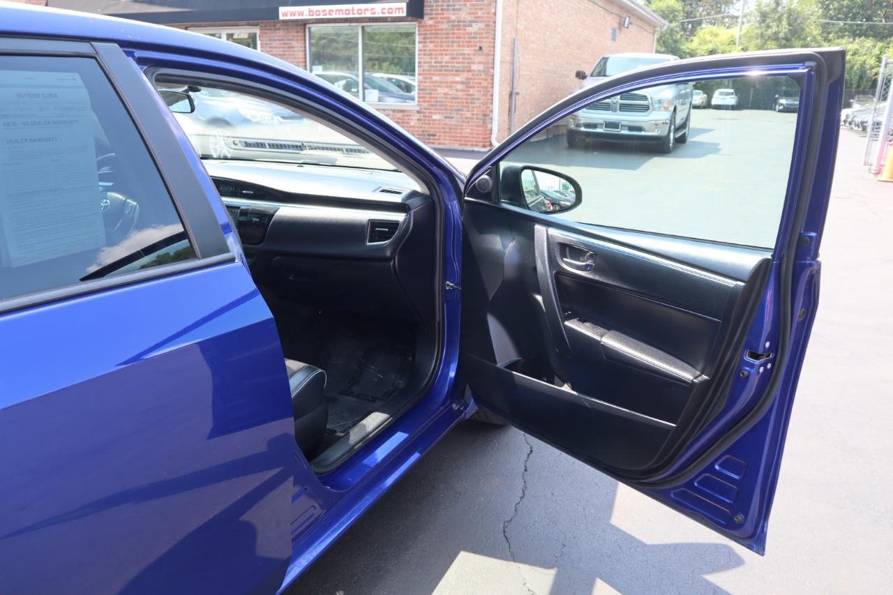 Toyota Corolla S Premium CVT 2014