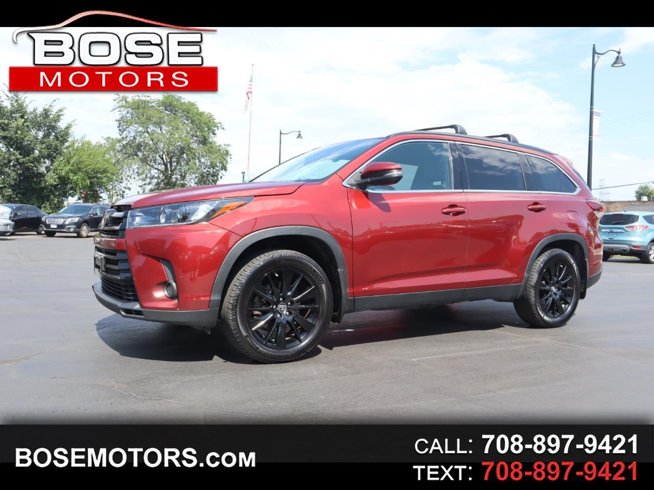 Toyota Highlander SE AWD V6 2019