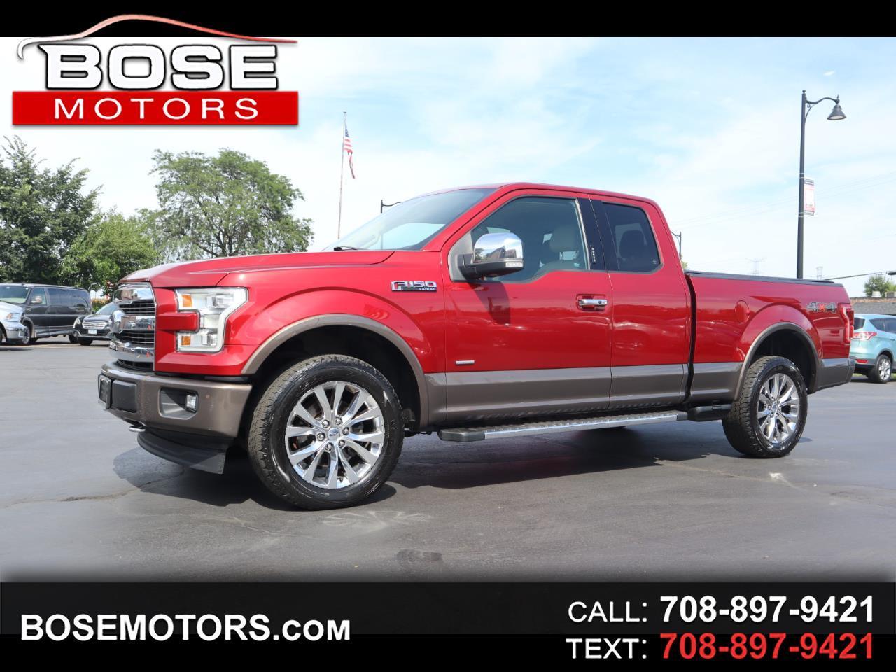 Ford F-150 Lariat SuperCab 4WD 2016
