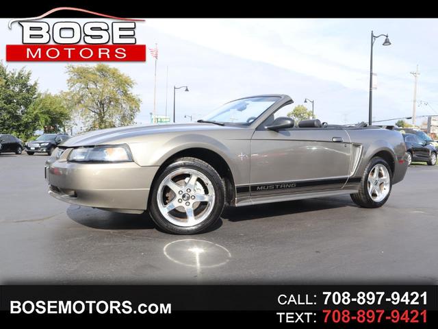 Gray 2002 Ford Mustang Convertible Rear-Wheel Drive Automatic