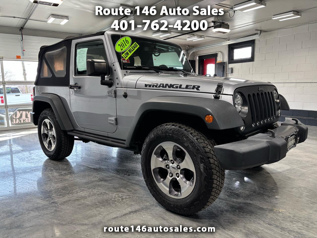 2016 Jeep Wrangler 4WD 2dr