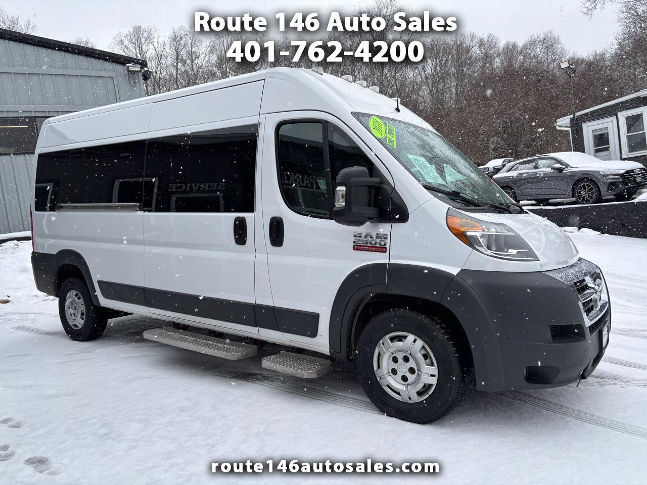 2018 RAM ProMaster Window Van 2500 High Roof Wheelchair Accessible