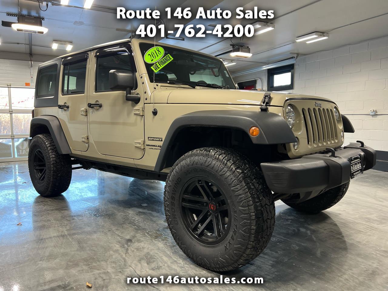 Jeep Wrangler JK Unlimited Sport 4x4 2018