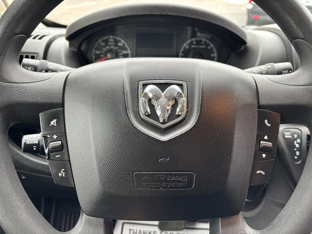 RAM ProMaster Cargo Van 2500 High Roof 136" WB 2018