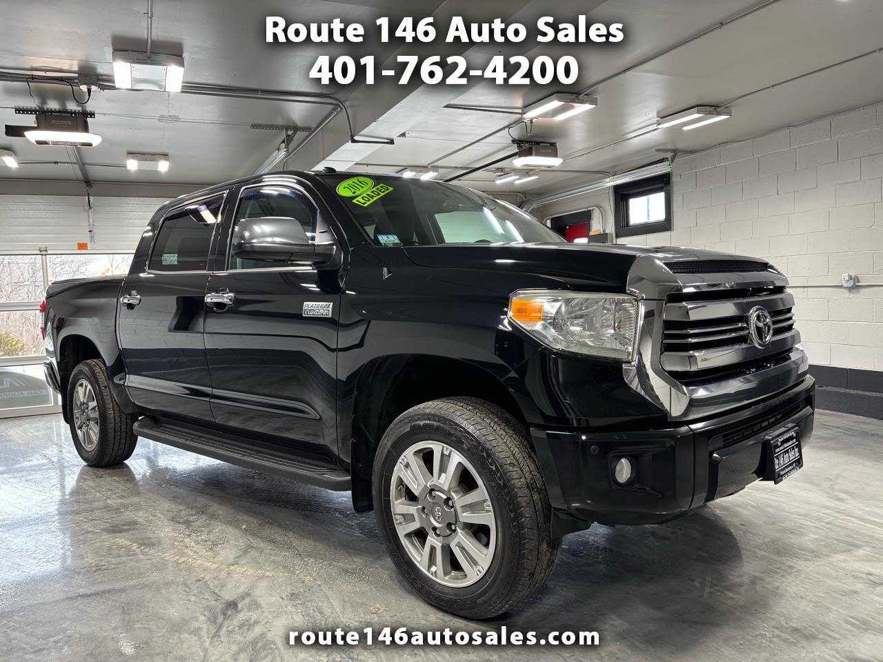 2016 Toyota Tundra 4WD Truck CrewMax 5.7L V8 6-Spd AT Platinum (Natl)
