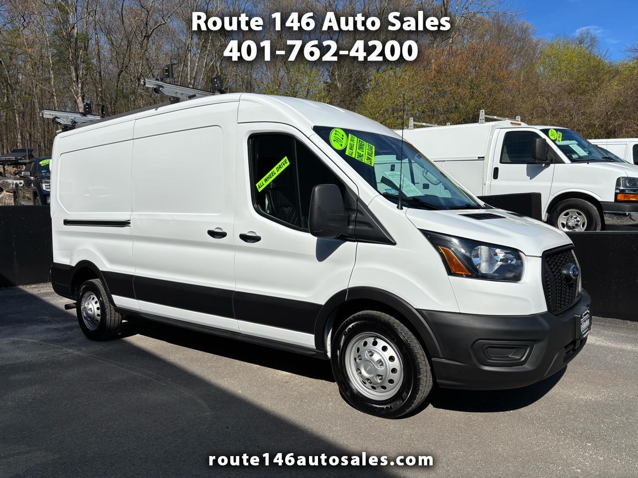 2022 Ford Transit Cargo Van T-250 130" Med Rf 9070 GVWR AWD