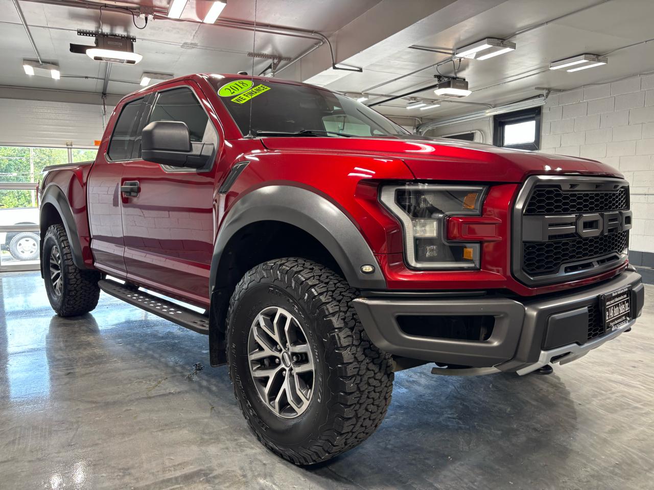Ford F-150 Raptor 4WD SuperCab 5.5' Box 2018
