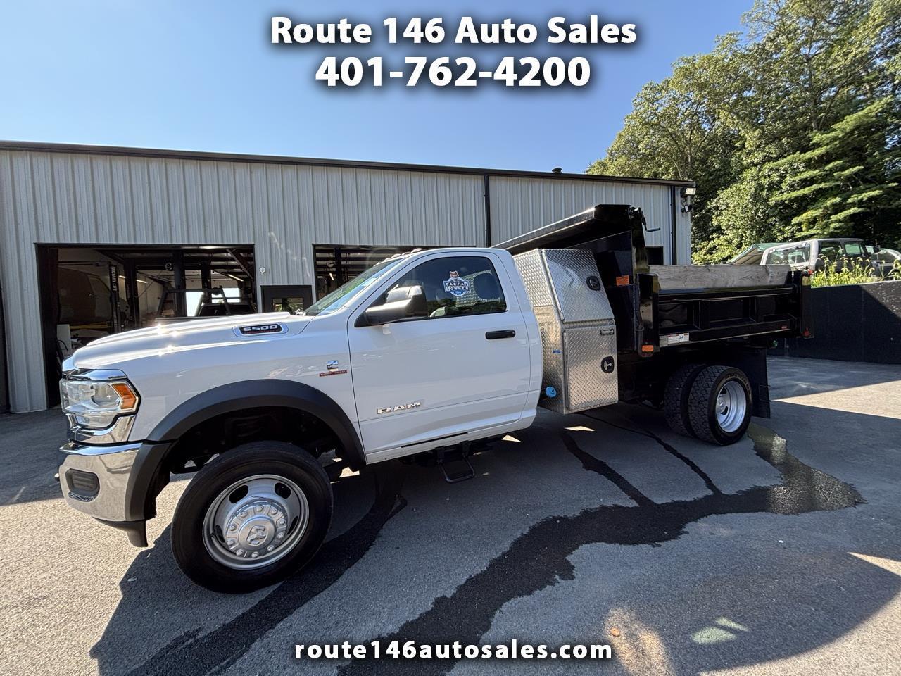 2021 RAM 5500 Regular Cab 4WD DRW Dump w/ L PACK