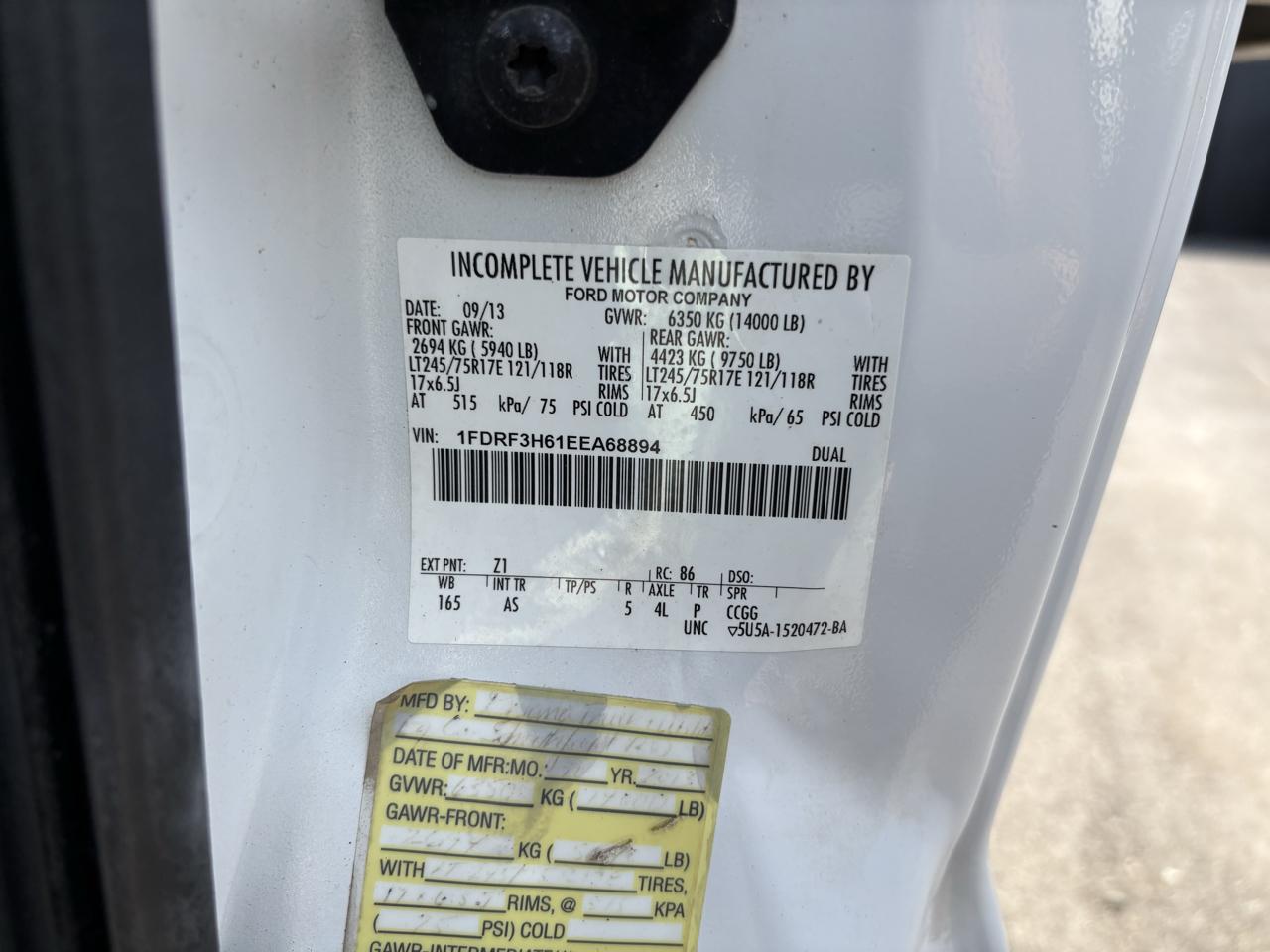 Ford Super Duty F-350 DRW  2014